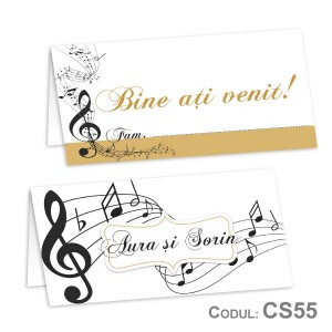 Place Card nunta CS55